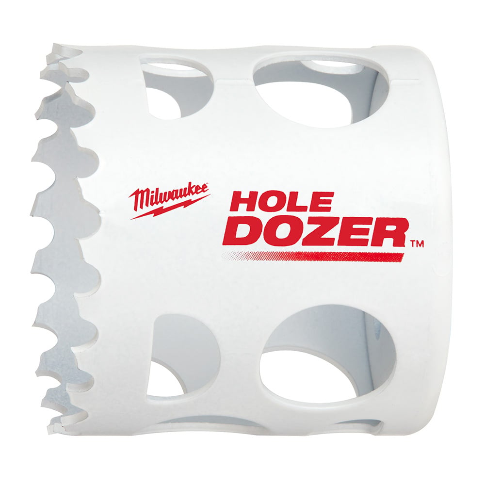 49-56-0122 Hole Dozer Ice Hardened Hole Saw, 2-1/16 in Dia, 1-5/8 in D Cutting, Bi-Metal/8% Cobalt Cutting Edge