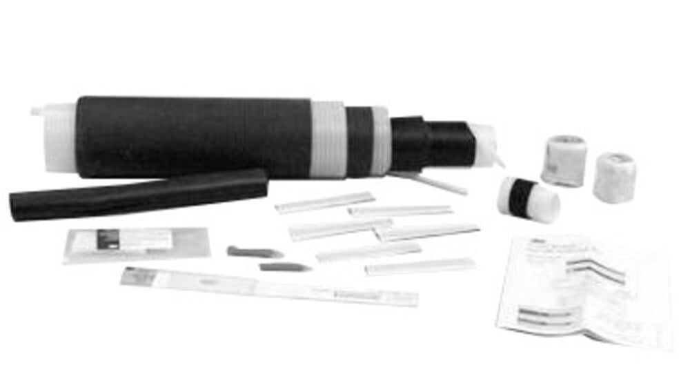 7100164810 QS-III 5514A Cold Shrink In-Line Splice Kit, 15 kV, 500 kcmil Conductor, 29 in L Splice, EPDM/Silicone Rubber