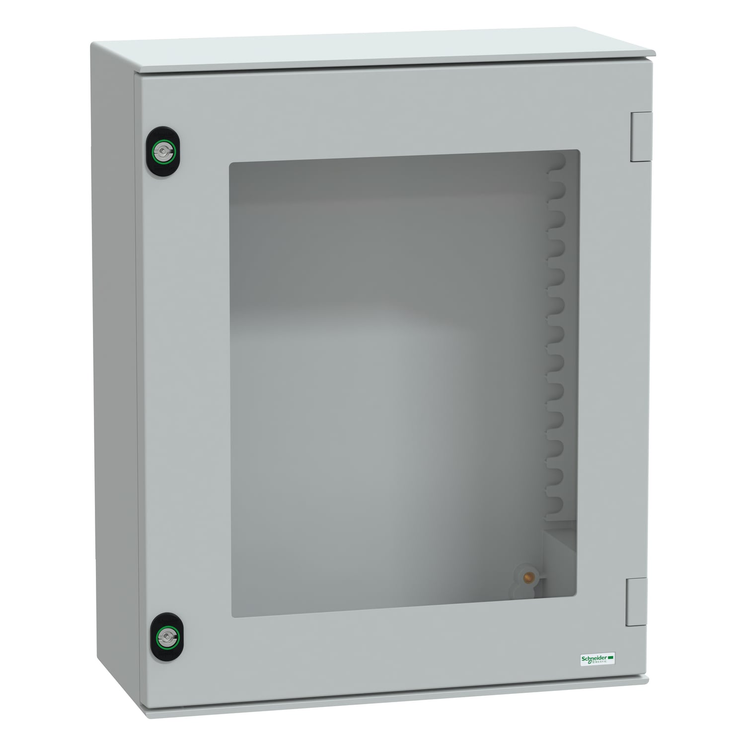 NSYPLM54TG PLM Series Without Mounting Plate, 16.93 in w x 7.87 in d x 20.87 in h, Body polyester reinforced with fibreglass/Door tempered glass