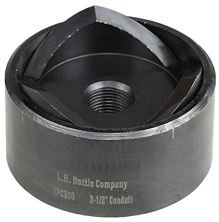 HPS212 Punch Tool Set, 2-1/2 in Dia Hole, HSS
