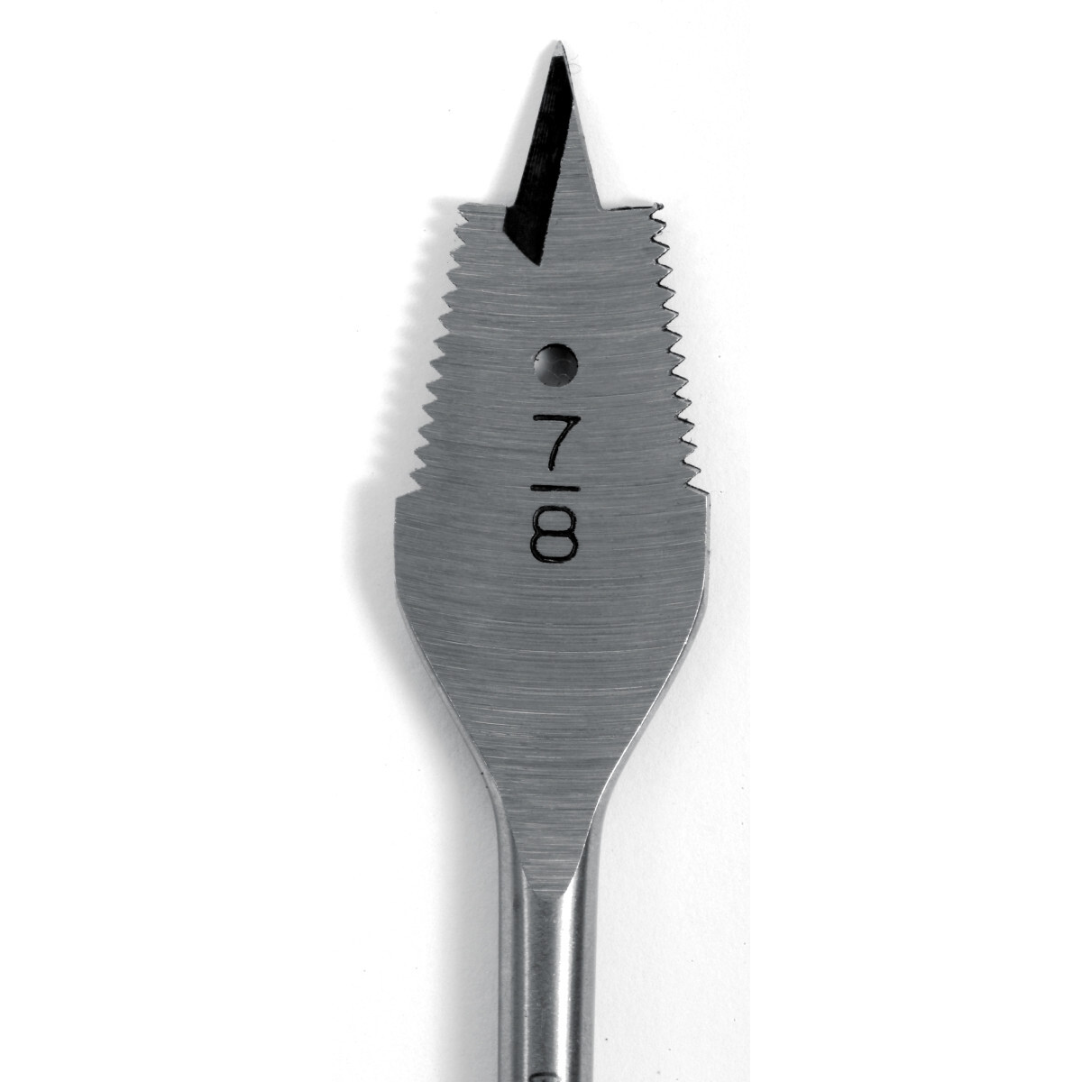 34A-7/8 Self-Feed Spade Wood Drill Bit, 7/8 in Dia, 6-1/4 in OAL, 1/4 in Shank