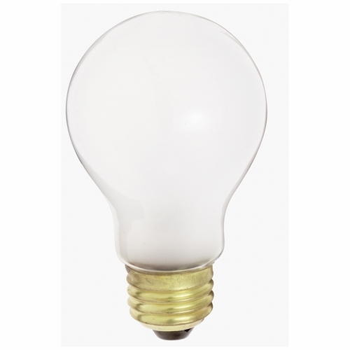 S5011 Dimmable General Service Incandescent Lamp, 50 W, E26 Incandescent Lamp, A19 Shape, 540 Lumens Initial