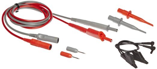 STL120-IV Shielded Test Lead Set, 600 V AC, 1 A, 1.2 m OAL
