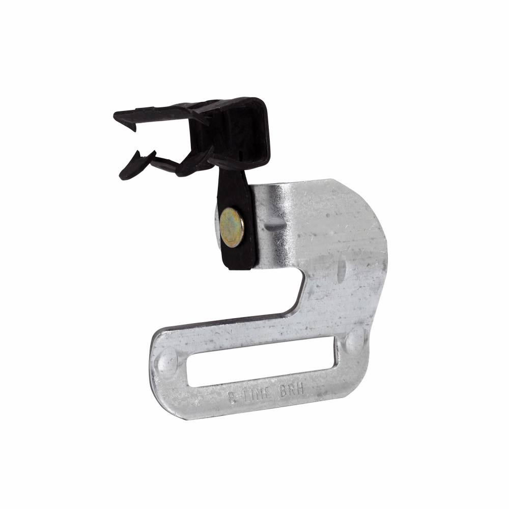 BH-2-4-R Right Angle Carbon Steel Strap Hanger, Carbon Steel, Zinc Phosphate
