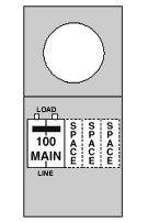 M101CC Midwest GE 1-Head Ring Service Entrance Meter Socket, 120/240 V AC, 100 A, 1 Phase