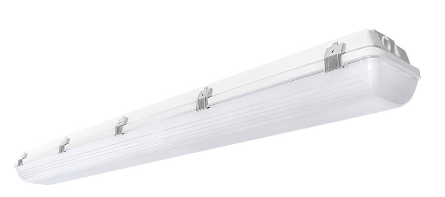 SEAL4-50N/D10 Washdown Fixture, 48 W Fixture, 120/208/240/277 V AC, White Housing