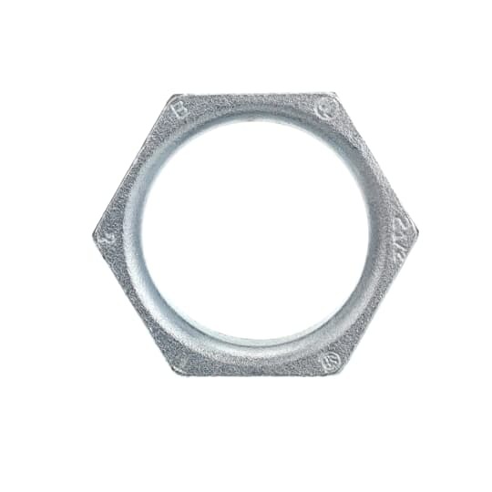 848 T&B Chase Bushed Conduit Nipple With Non-Insulated Throat, 2-1/2 in, For Use With Rigid/IMC Conduits, Malleable Iron
