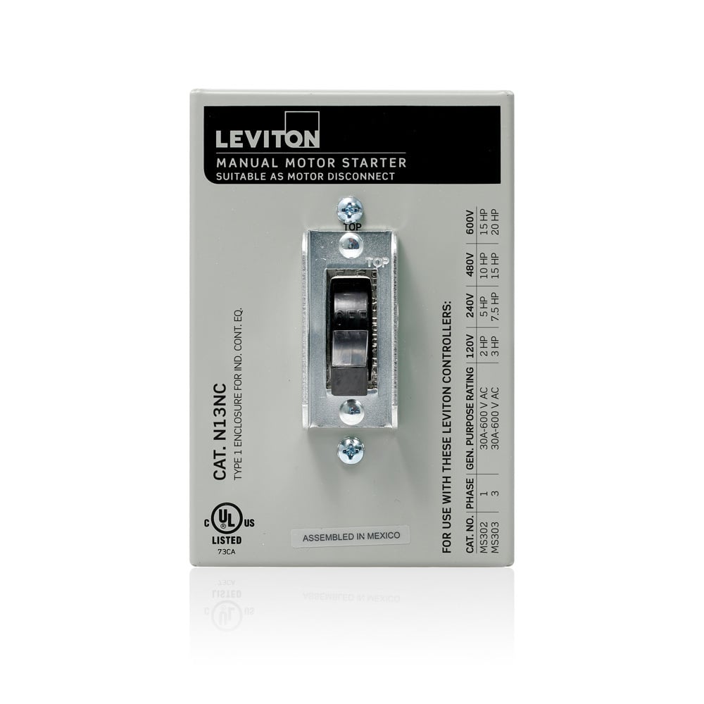 N13NC-DS Switch Enclosure, 600 V AC