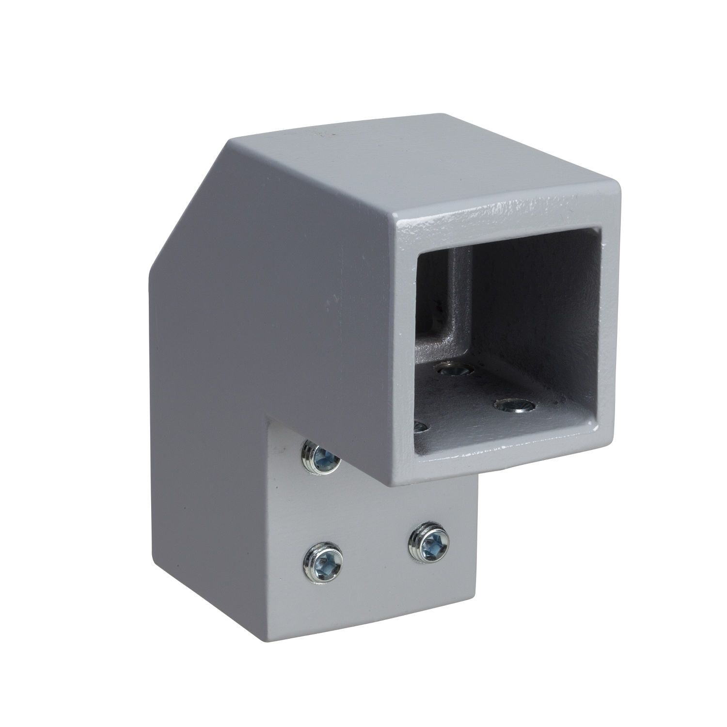 NSYCMUTC50 Spacial Tube Adaptor Fixed Bracket, Aluminum, Gray