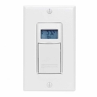 The DIGITAL AUTO-OFF TIMER 20A 24-277V WHITE Upgrade digital with this Decorator Auto-Off In-Wall Timer. These timers provide flexibility, easy installation, and silent operation. The timers provide a  to-the-second accuracy time range from 1 second to 24 hours.