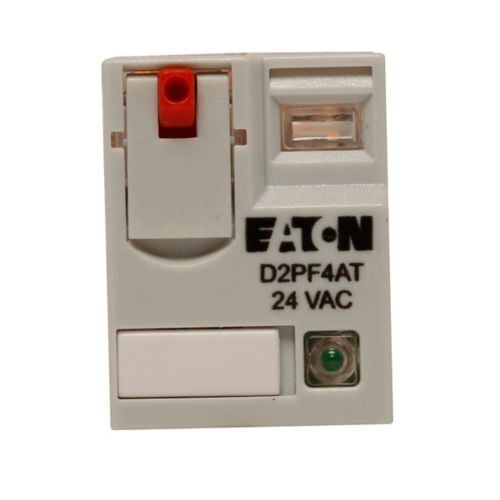 D2PF4AT1 D2PF Series Full Featured General Purpose Relay, 4 Form C 4PDT Contact, 24 V DC V Coil
