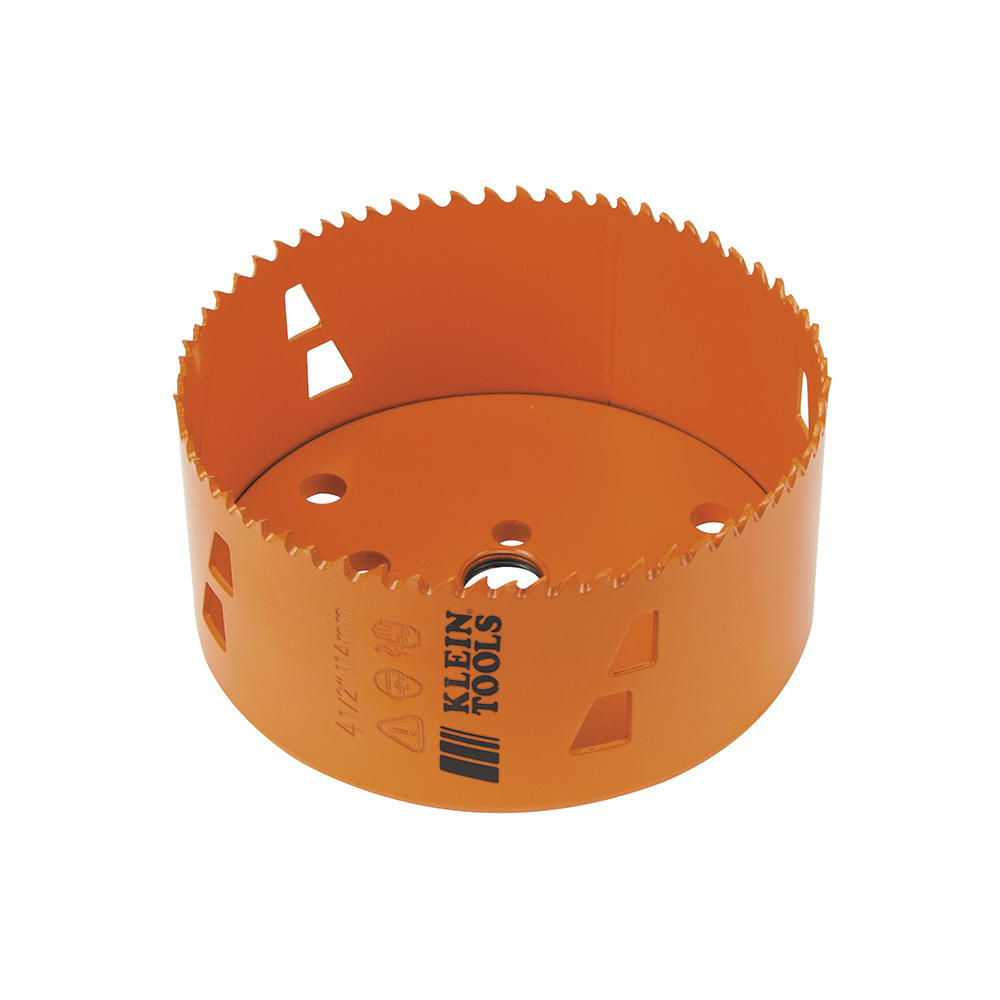 31972 Bi-Metal Hole Saw, 4-1/2 in Dia, 2 in D Cutting