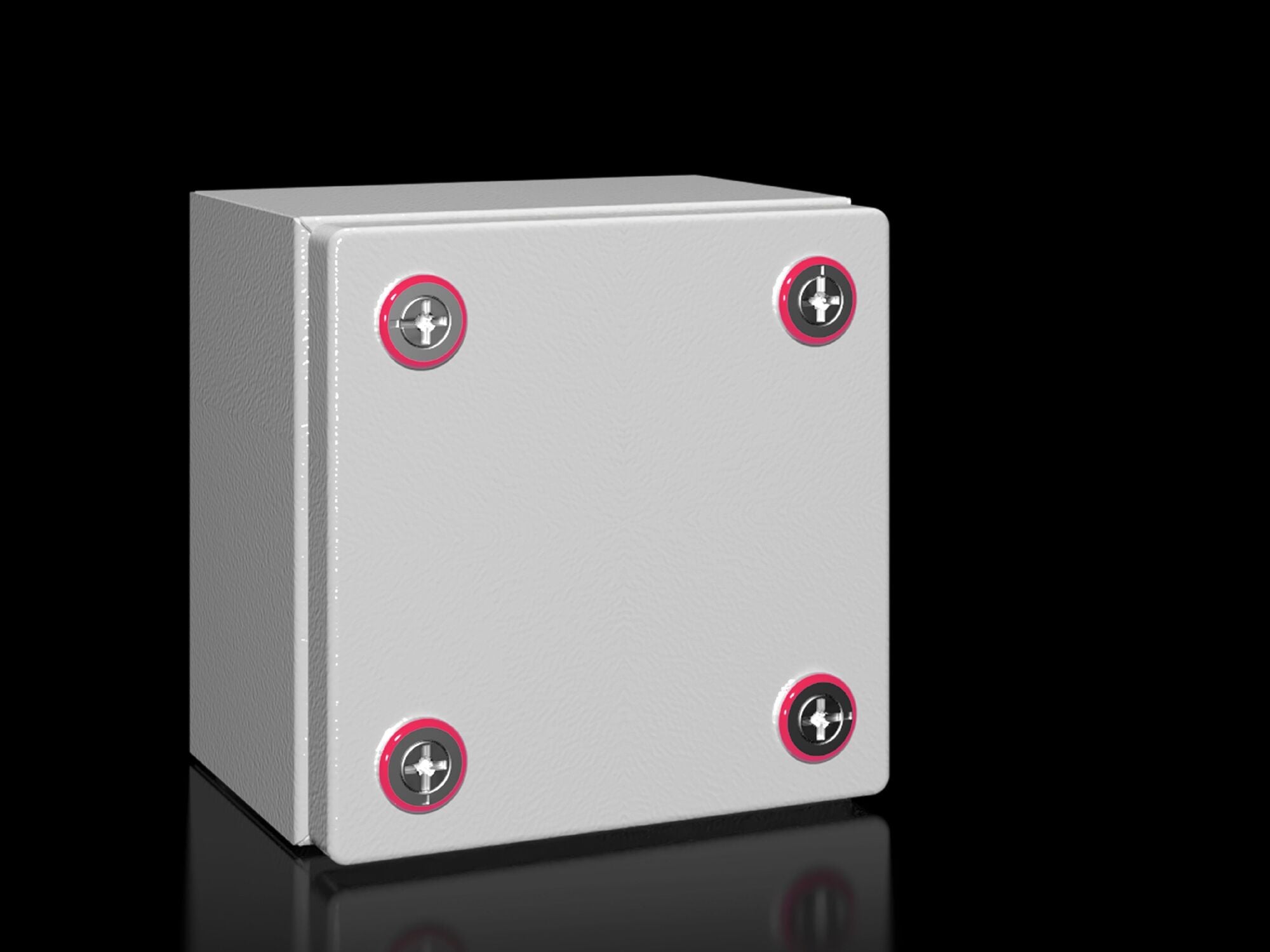 1500000 KX Series Small Terminal Box, 150 mm W x 120 mm D x 150 mm H, NEMA 4, Carbon Steel