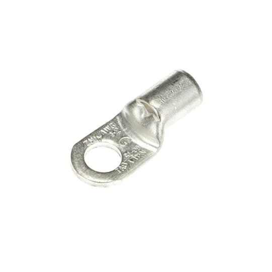 G2-38 Sta-Kon G Series Non-Insulated Ring Terminal, 2 AWG Conductor, 1.59 in L, Tubular Barrel, Copper, Metallic
