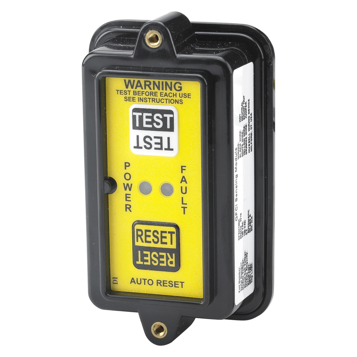 GFSM120A Auto Set Standard Frame Screw Terminal Sensing Module, 120 VAC, 50 A, NEMA 4X Enclosure, Composite