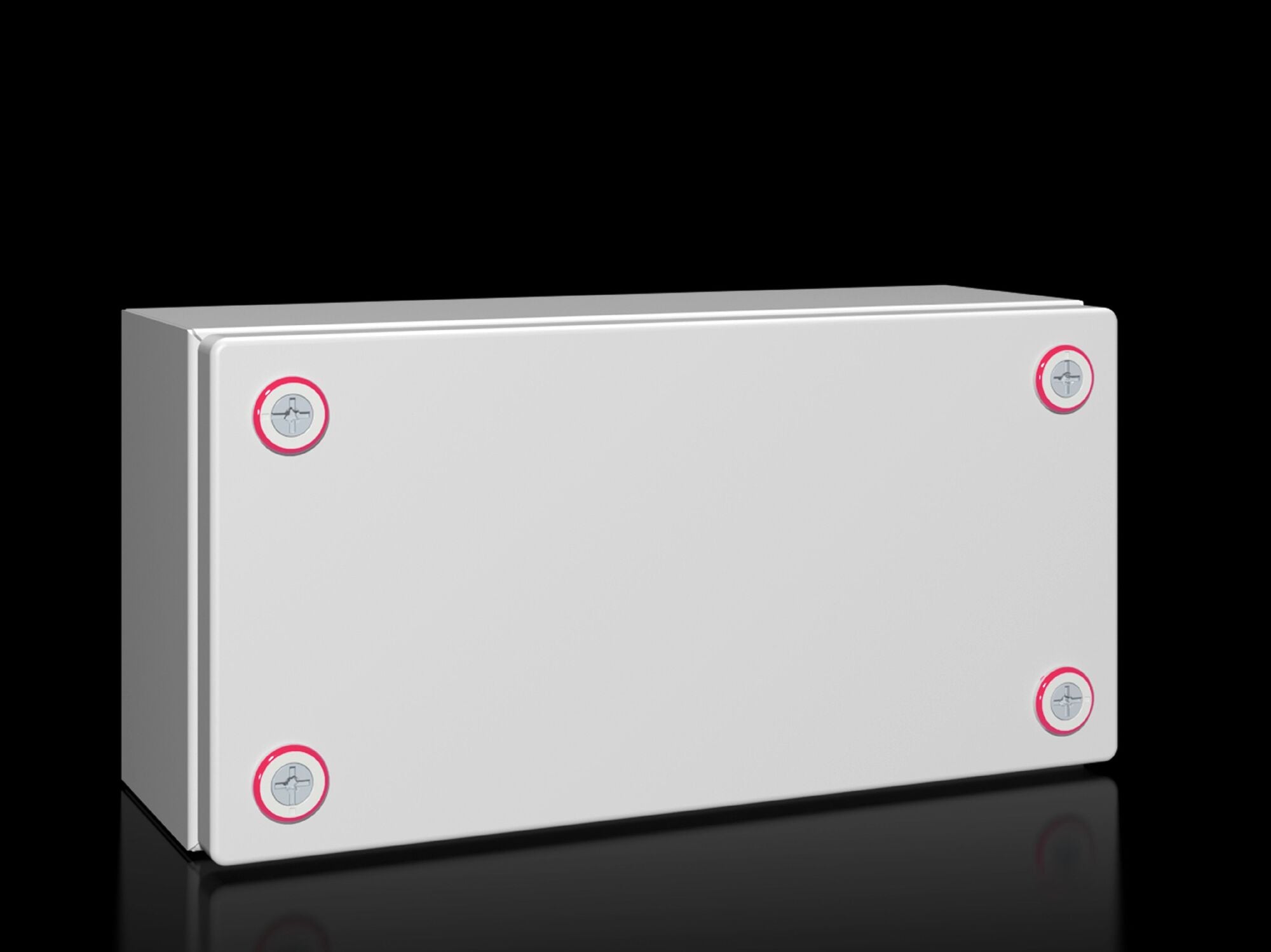 1501000 KX Series Small Terminal Box, 300 mm W x 120 mm D x 150 mm H, NEMA 4, Carbon Steel