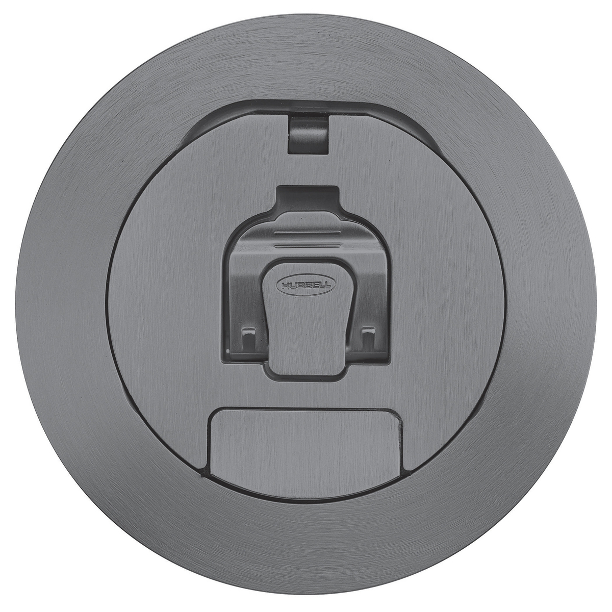 S1R4CVRGRY Fire-Rated Standard Sized Cover, 5-1/2 in Dia, Cast Aluminum