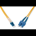 LC to SC Duplex SM 9/125 Patch Cord, 1 Meter