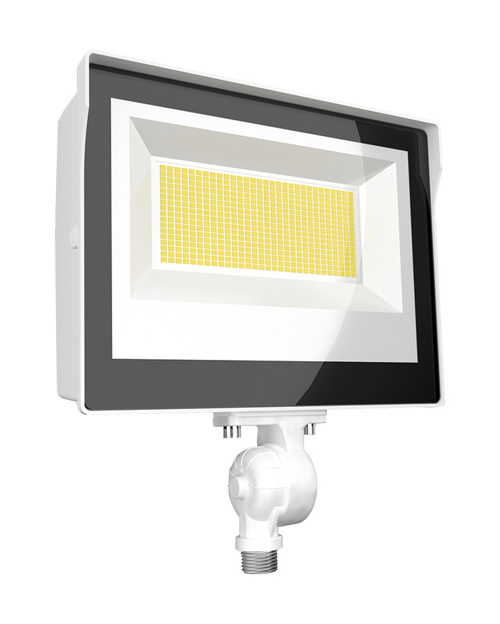 X17FA80W X17 Adjustable Floodlight, LED Lamp, 82 W Fixture, 120, 208, 240, 277 V, White Housing