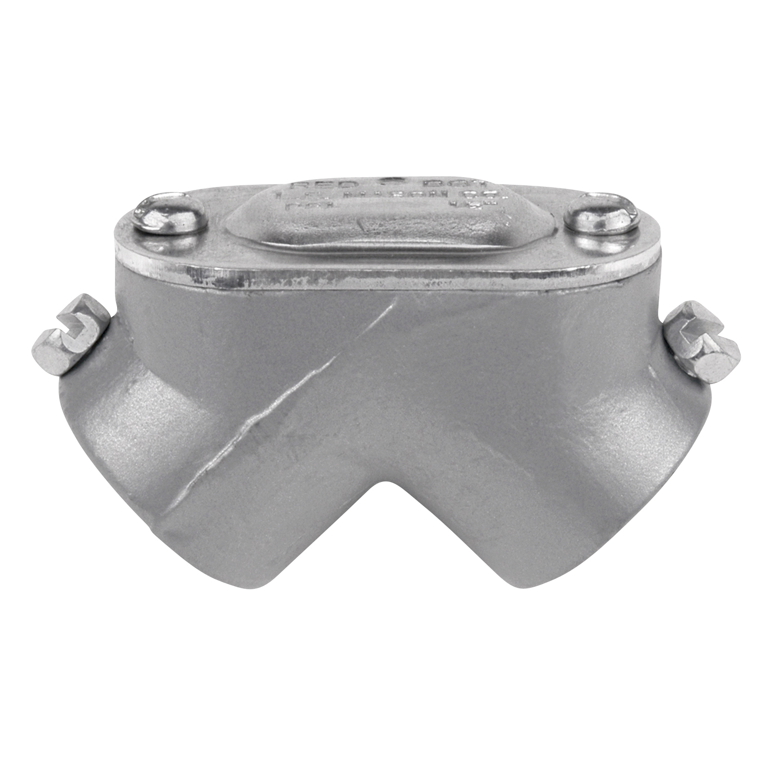 BPEF-1 Red Dot Conduit Pulling Elbow, 1/2 in Trade, Die Cast Aluminum