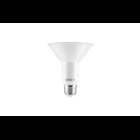 The Cree Professional Series PAR30 Short Neck and Long Neck LED bulb is a higher lumen solution ideal for use indoors in a track or recessed can, or outdoors in security or landscaping lighting. Delivering up to 1050 lumens of 2700K, 3000K, and 4000K light while using just 12 watts, the Cree PAR30 LED bulb is available in 15, 25, 40 DEGREE beam angles. Commercial grade, these lamps are fully dimmable and designed to last 50,000 hours.