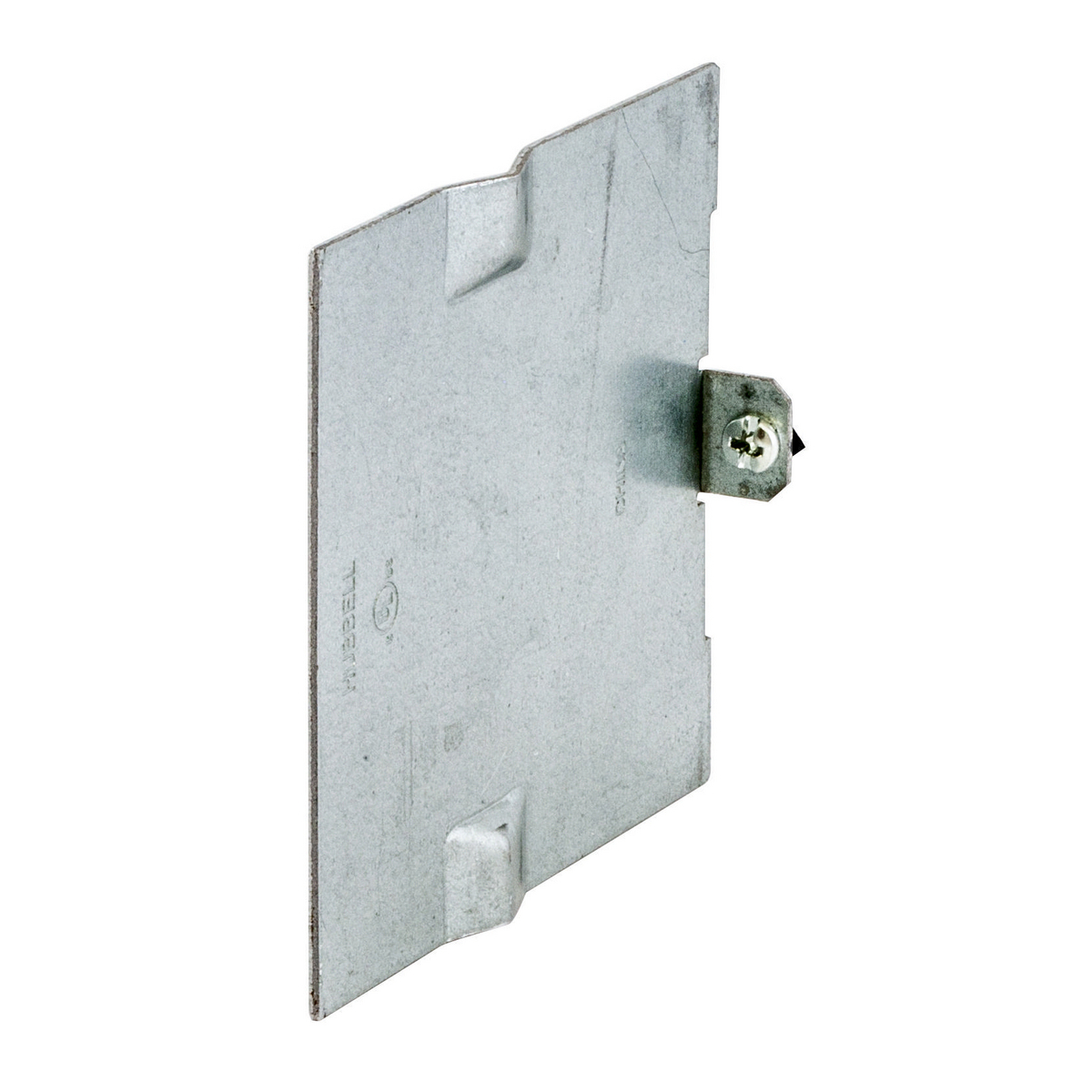 HBL989 Low Voltage Solid Stamped Standard Partition Divider, 3.93 in L x 0.53 in W, Steel, For Use With HBL985, HBL986, HBL987, HBL988 1/2, 3/4, 1-1/4 in D Mud Ring Large Capacity and Gangable AV Wall Box