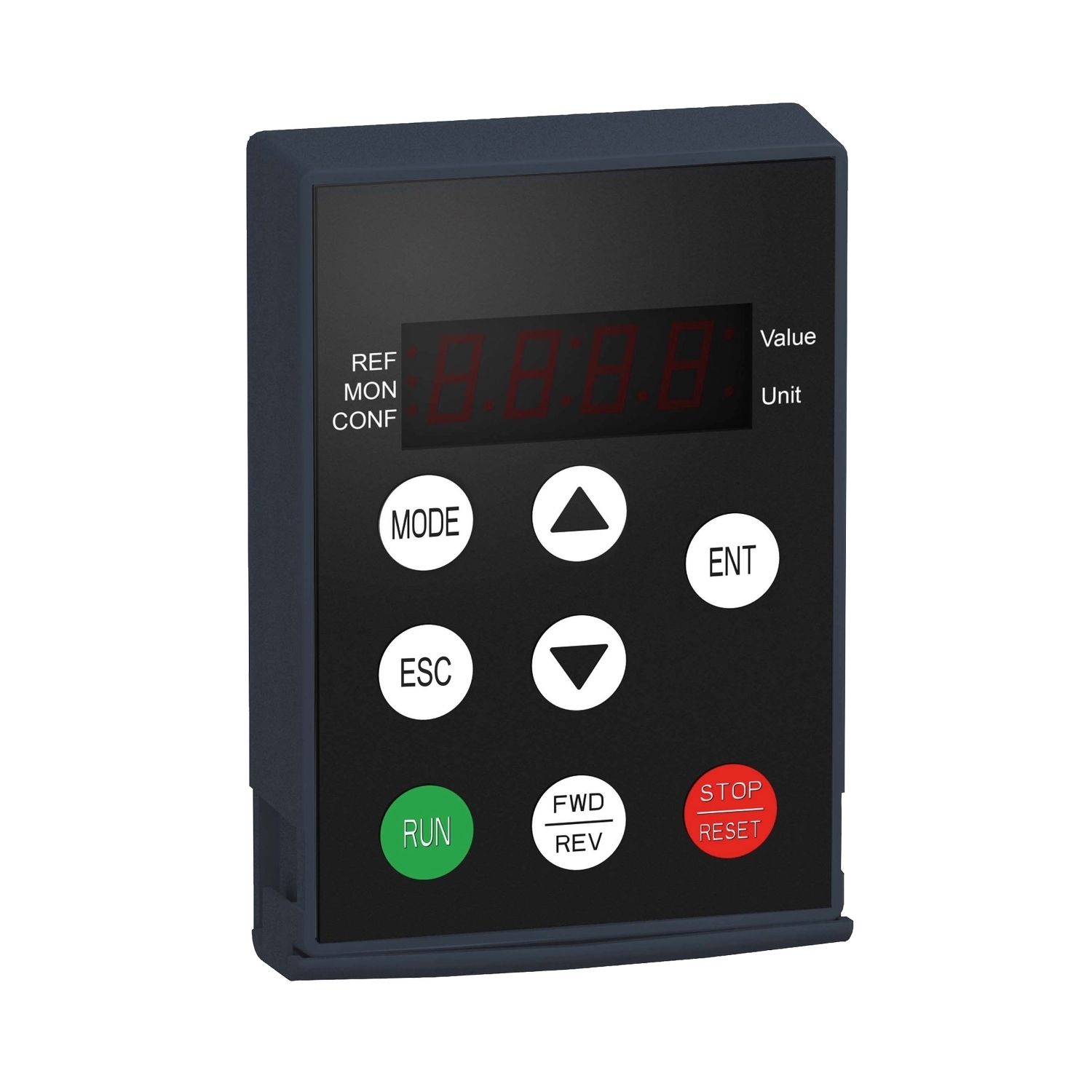 VW3A1007 Altivar Remote Terminal With EMC Filter, 2.76 in H x 2 in W