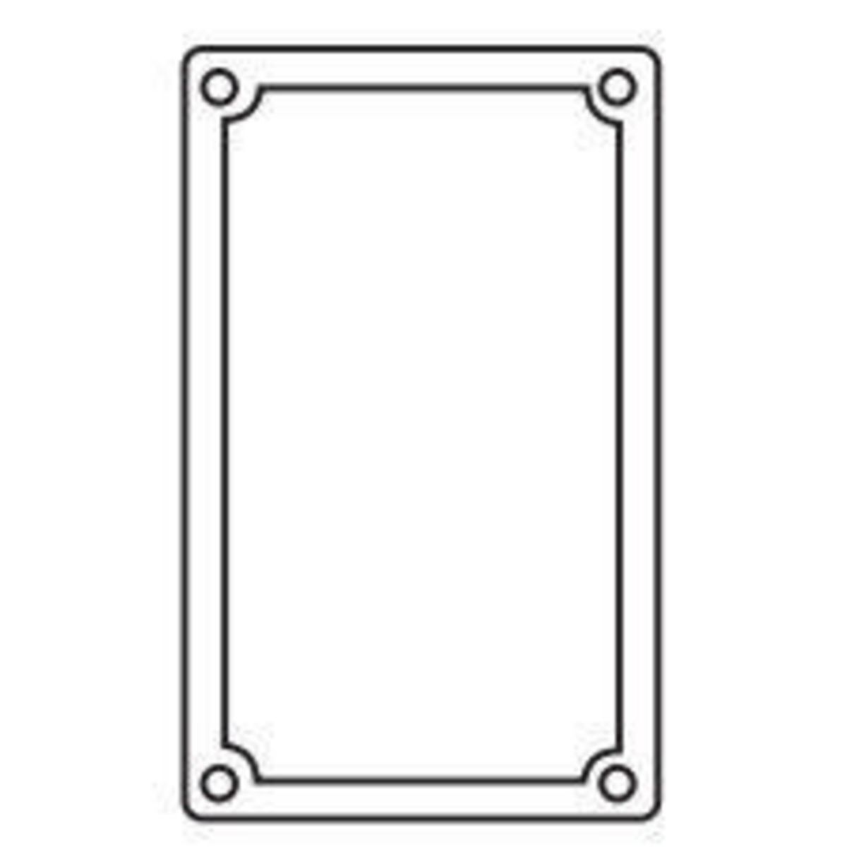 FSRG Gasket, For Use With Device Box Cover, Neoprene