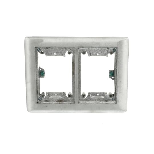 642-P-CACA Steel City Flush Service Carpet Activation Kit, For Use With 640 P/740 Series Floor Box, 2-Gang, Aluminum