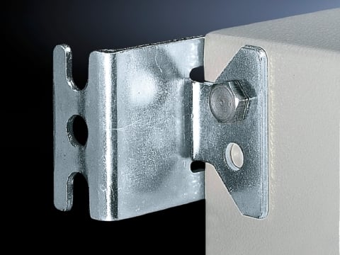 2433500 Wall Mounting Bracket, For Use With KL, EB, BG, AE, CM and IT Enclosures, 0.39 in Wall Distance, Stainless Steel