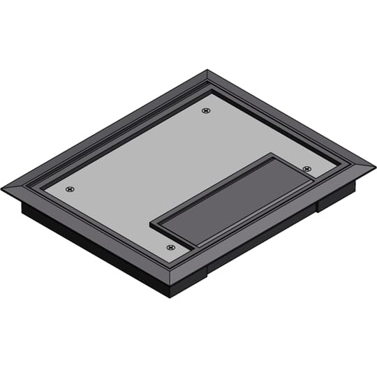 AFM6-CST-SW-GRY Steel City Non-Metallic Floor Box Cover