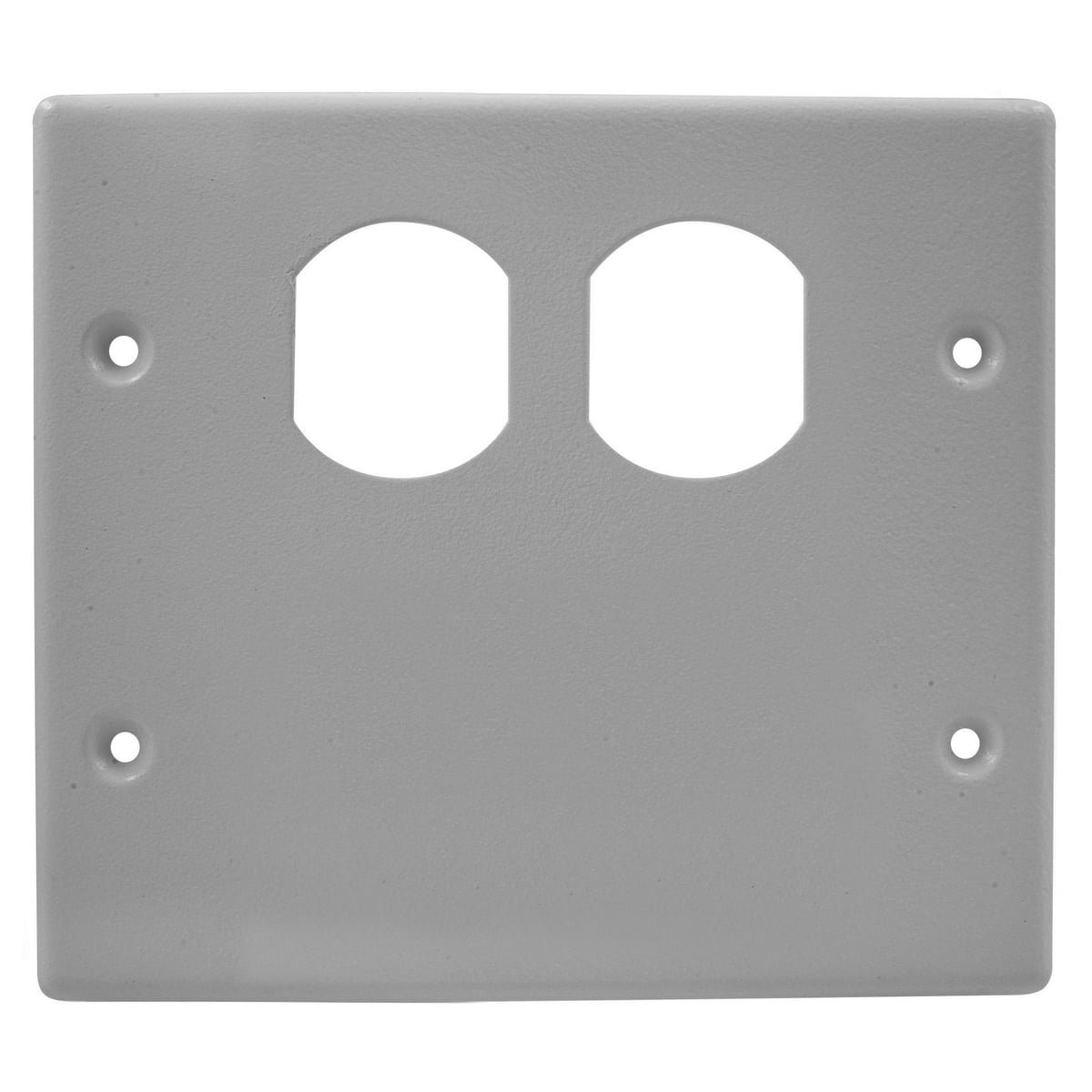 HBL4747BXGY Standard Cover Plate, For Use With HBL4750 Series Metal Raceway, Rolled Steel, Gray