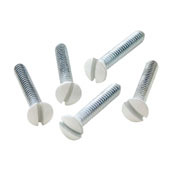 78500-PRT Replacement Screw, #6-32 x 7/8 in L, For Use With Wallplate