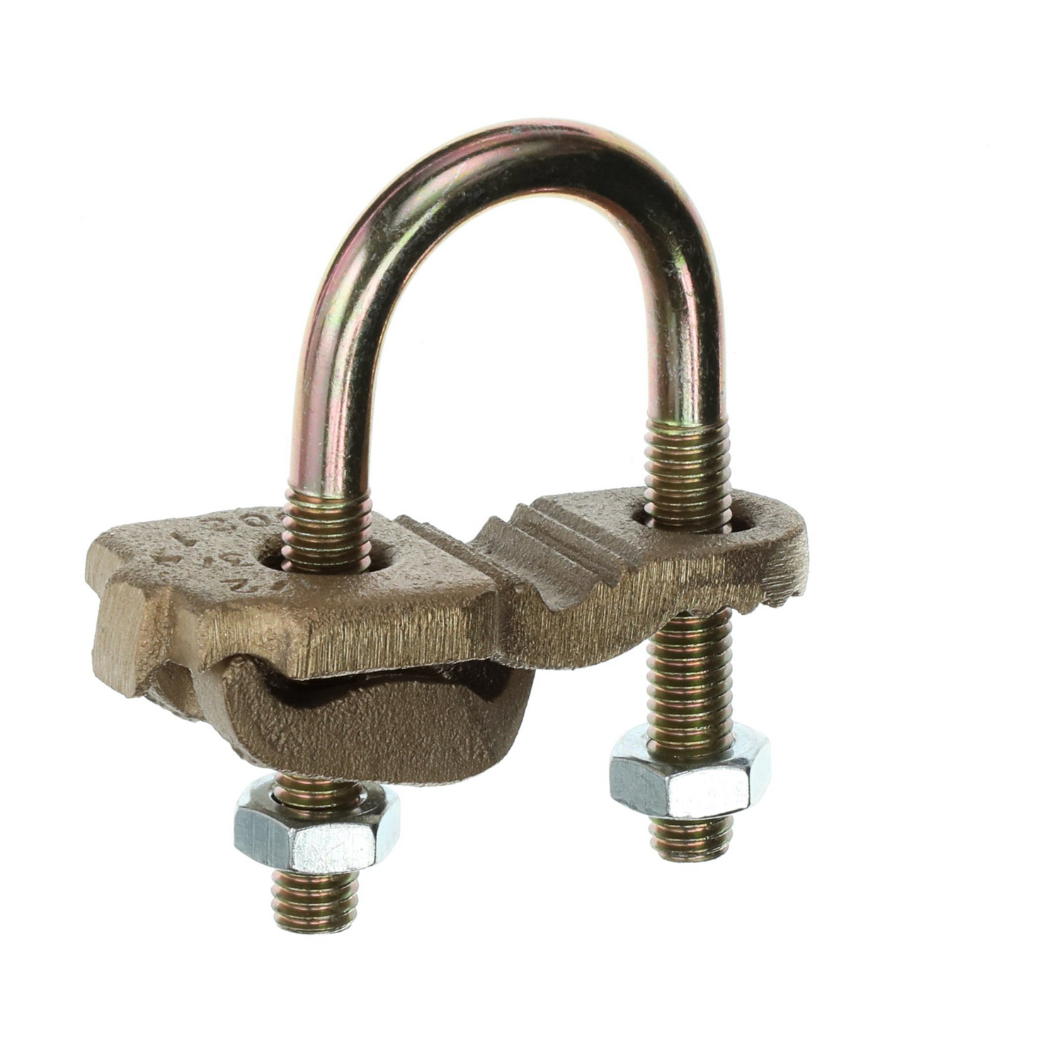3902 Blackburn EZ-Ground Non-Insulated Water Pipe Grounding Clamp, 4 to 4/0 AWG Conductor, Bronze