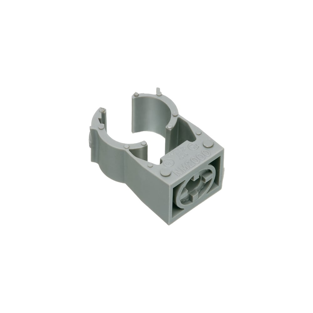 NM2060 QuickLatch 1-Piece Pipe Hanger, 2-1/2 in Conduit, UV-Rated Plastic