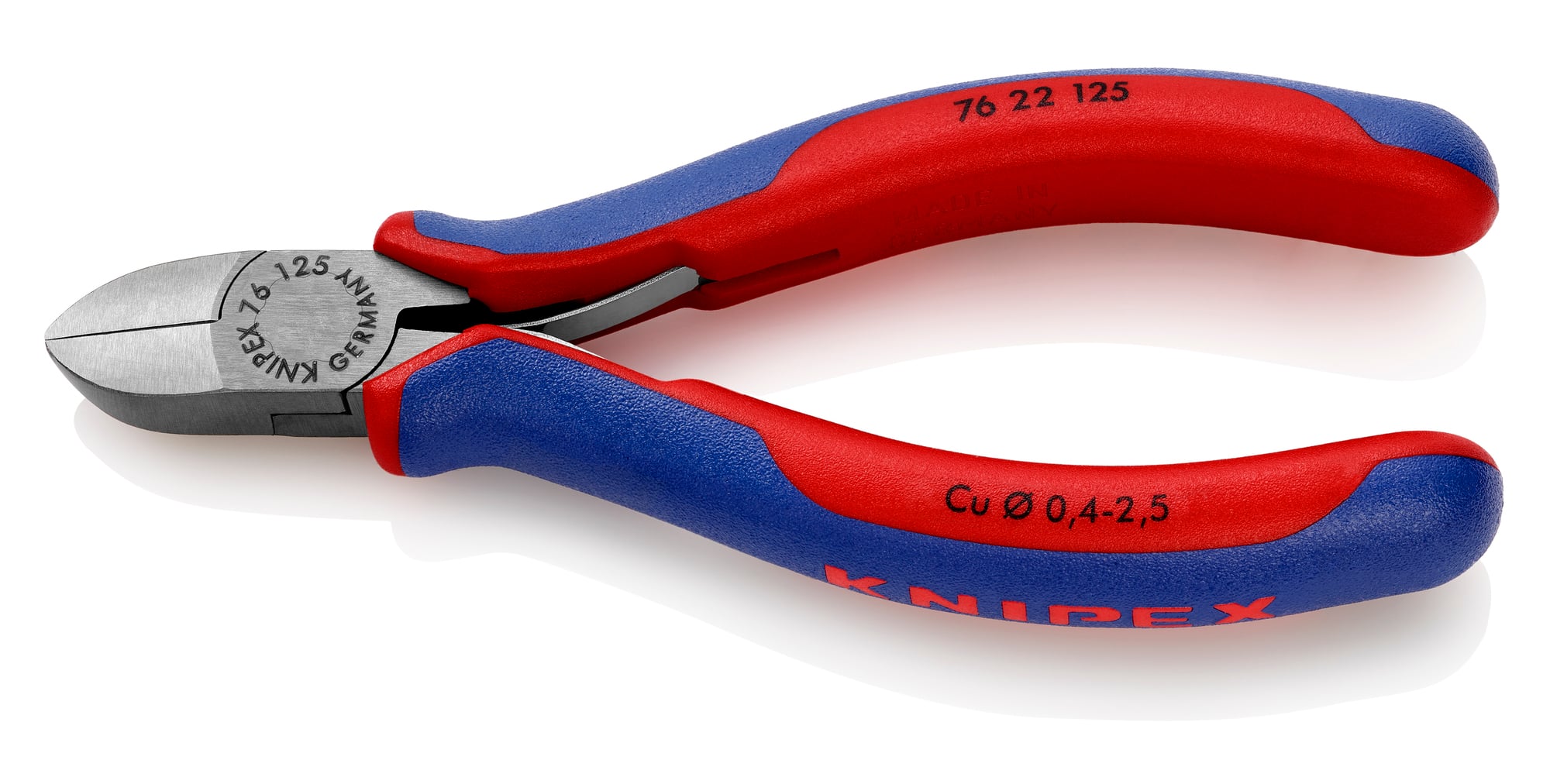 Diagonal Cutters, 5 in., Multi-Component, Spring Loaded