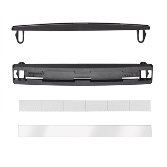 E2XHD-LBL Panel Label Kit, 4.355 in H, Black