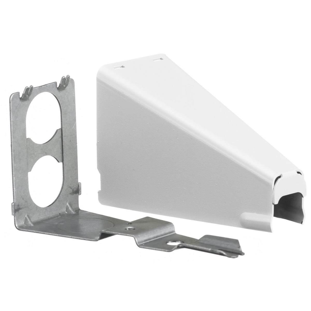 HBL5786WA Standard Adjustable Offset Connector, 0.4 sq-in, For Use With HBL500, HBL700 and HBL750 Series Metal Raceways, Rolled Steel