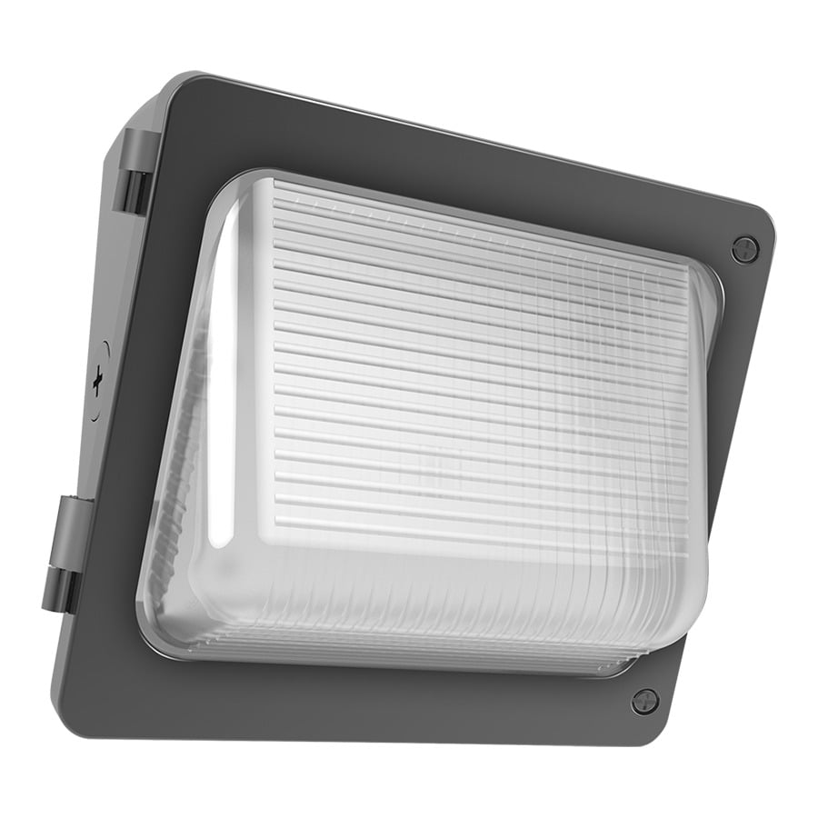 W34-30L-840/PCU W34 Economy Grade Outdoor Wallpack, (1) Lamps LED Lamp, 29 W Fixture, 120, 208, 240, 277 V, Bronze Housing