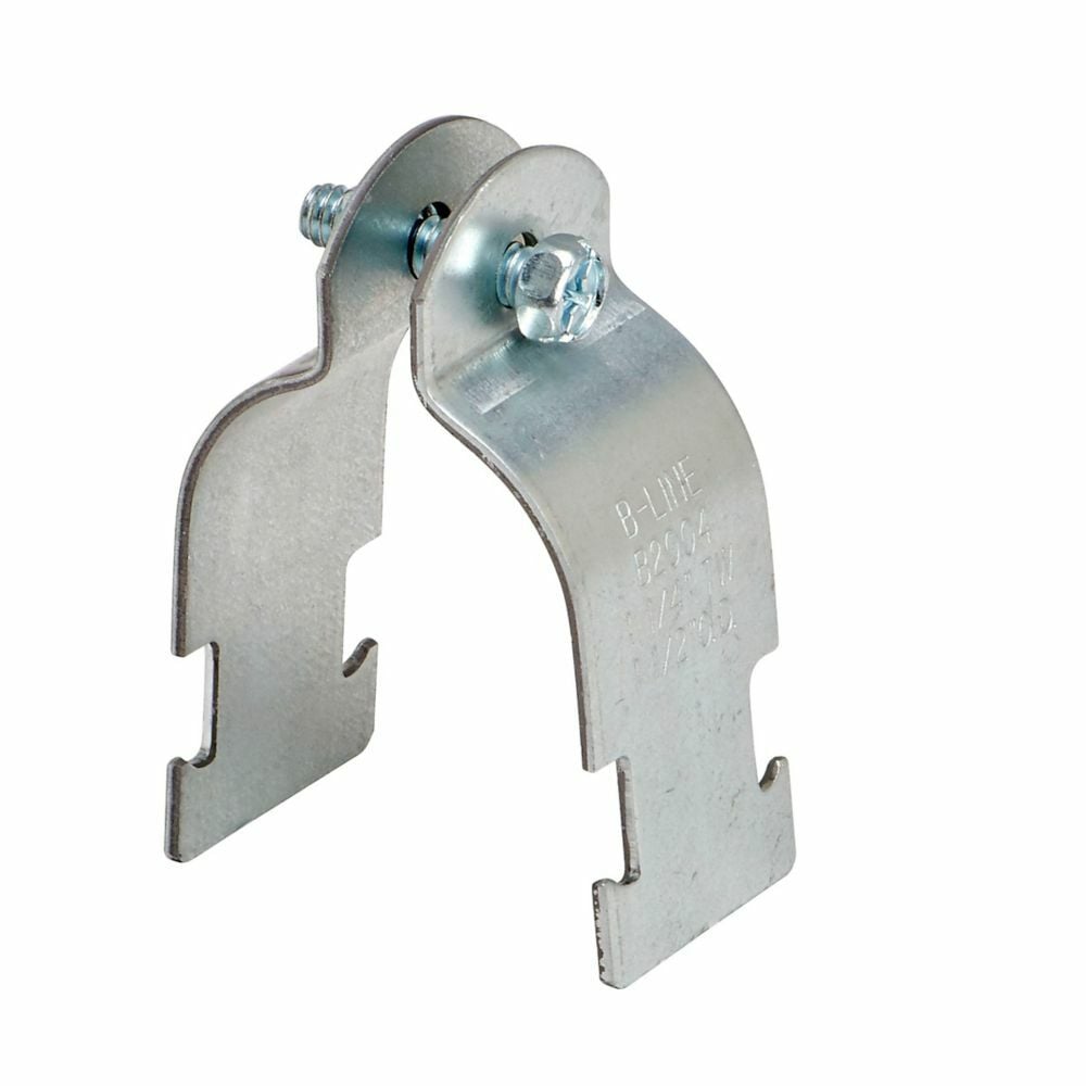 B2012SS6 B2000 2-Piece Pipe Clamp, 1-1/2 in Conduit, 316 Stainless Steel