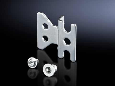2508100 Wall Mounting Bracket, For Use With AE Series Enclosure, 0.59 in Wall Distance, Sheet Steel