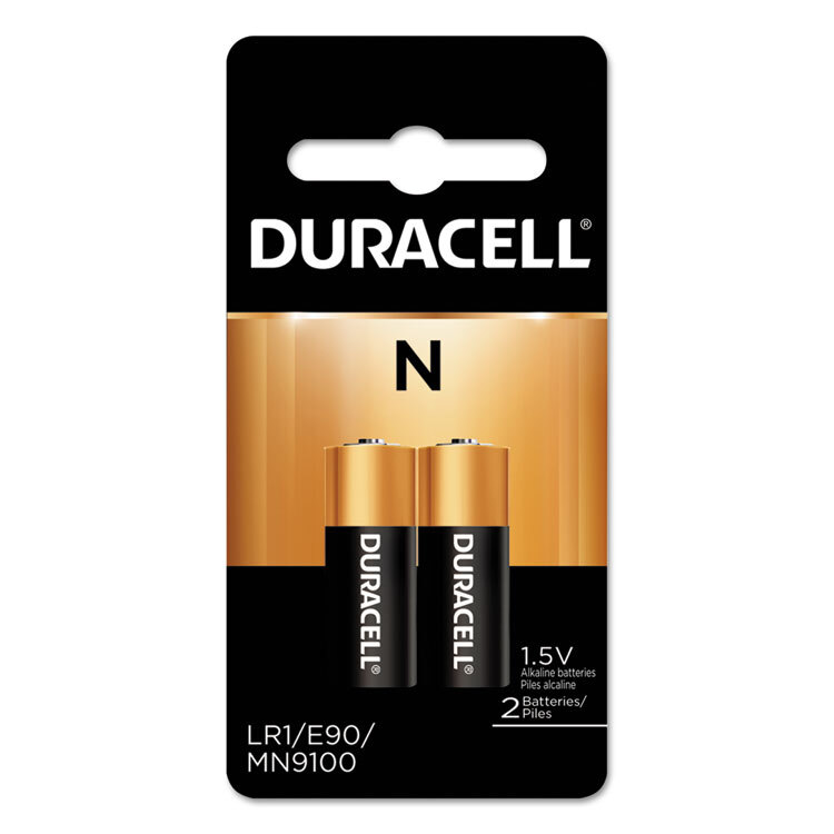 MN9100B2PK Cylindrical Standard Alkaline Battery, Zinc-Manganese Dioxide, 1.5 V DC V Nominal, 800 mAh Nominal