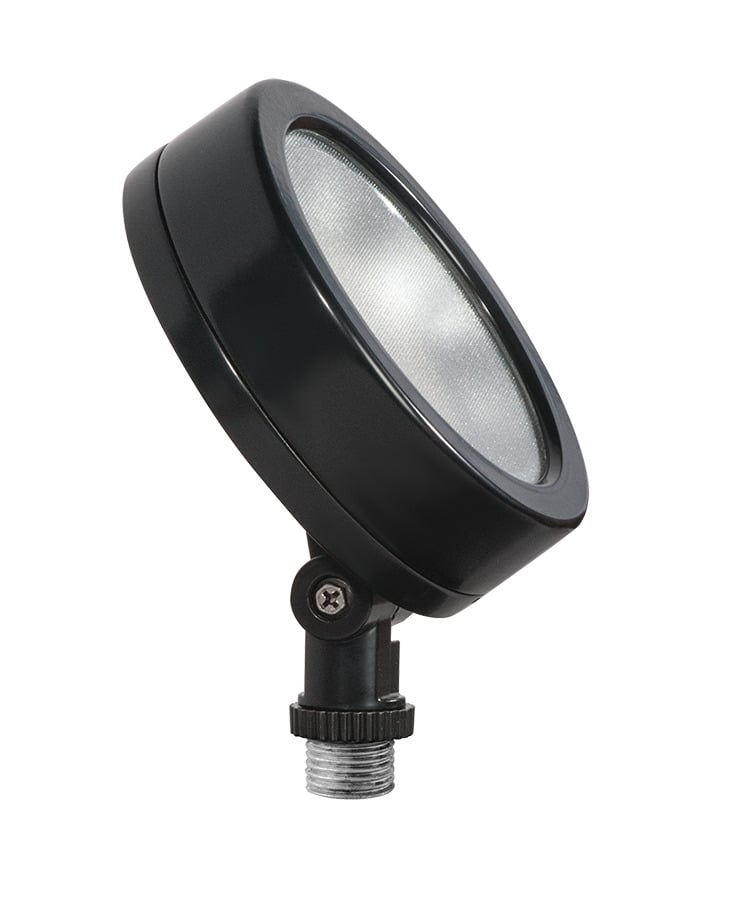 LES13B Floodlighting,) LED Lamp, 14 W Fixture, 120 V AC, Black Housing