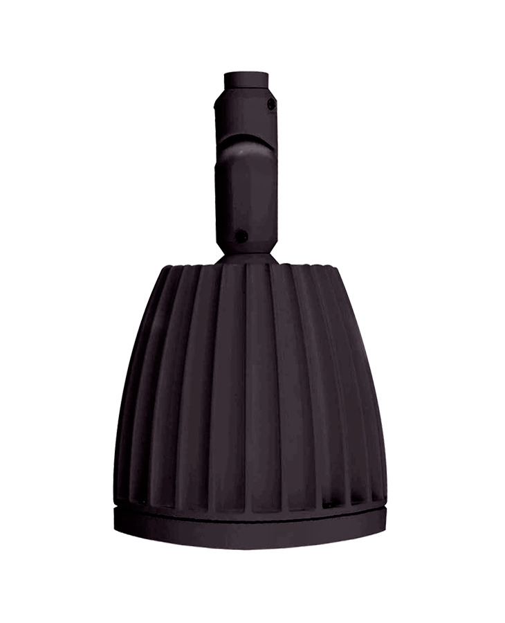GNLED13NA LGOOSE Flood Gooseneck Decorative Fixture Head, 15 W Fixture, 120/208/240/277 V AC, Bronze Housing
