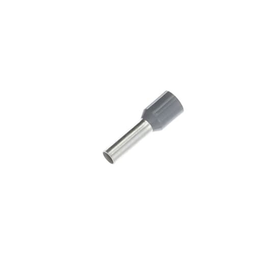 F2038 Sta-Kon F Series Insulated Wire Ferrule, 12 AWG Stranded Copper Conductor, 0.689 in L, Copper, Gray