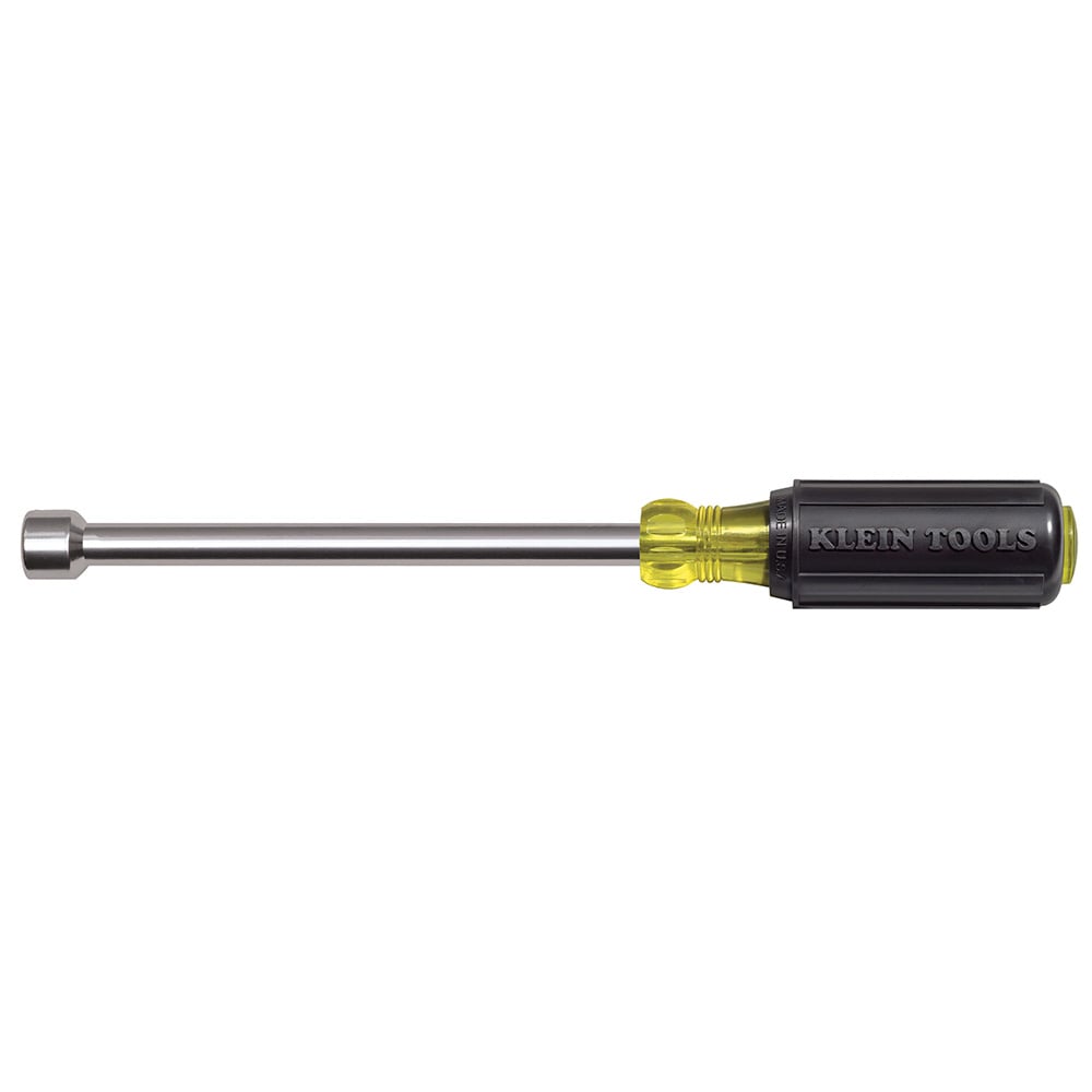 646-1/2M Cushion-Grip Magnetic Tip Nutdriver, 1/2 in, Hollow Shank, Cushion Grip Handle, Polished Chrome