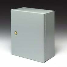 242012-1 D80 Subclass Medium Panel Enclosure, 20 in W x 12.62 in D x 24 in H, NEMA 1/IP30 NEMA Rating, Carbon steel