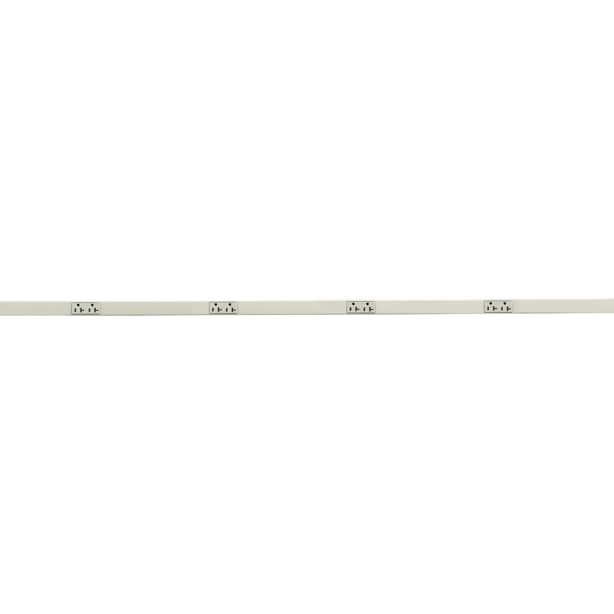 HBL24GBA618IV Fully Insulated Pre-Wired Standard Metallic Raceway, 6 ft L x 1-1/2 in W x 1 in H, Steel