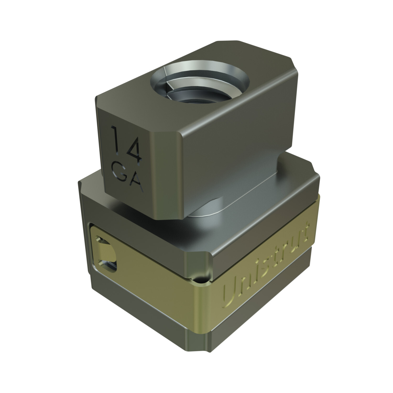 Strut Nut, 14 GA, 3/8" 16, EG