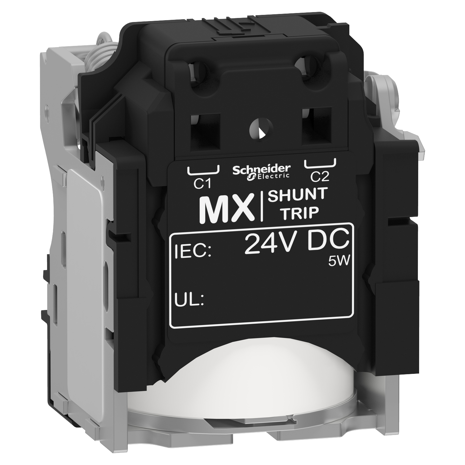 LV429390 Voltage Release Breaker Shunt Trip, 24 V DC, Screw Connection, Screw Mount